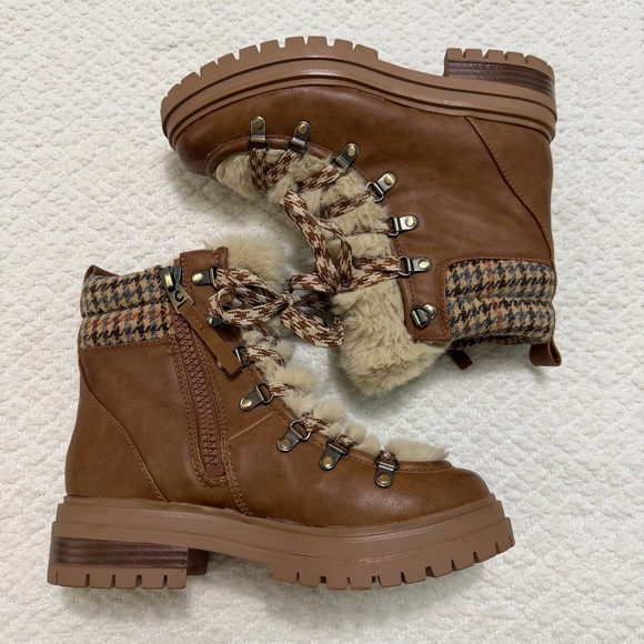 Circus by Sam Edelman Shoes - Circus by Sam Edelman Gretchen Shearling Hiker Boots Women’s Size 7 NWOB